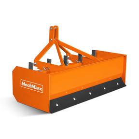 60" Box Blade Scraper with 5 Shanks 3 Point Hitch Tractor Attachment, BB60