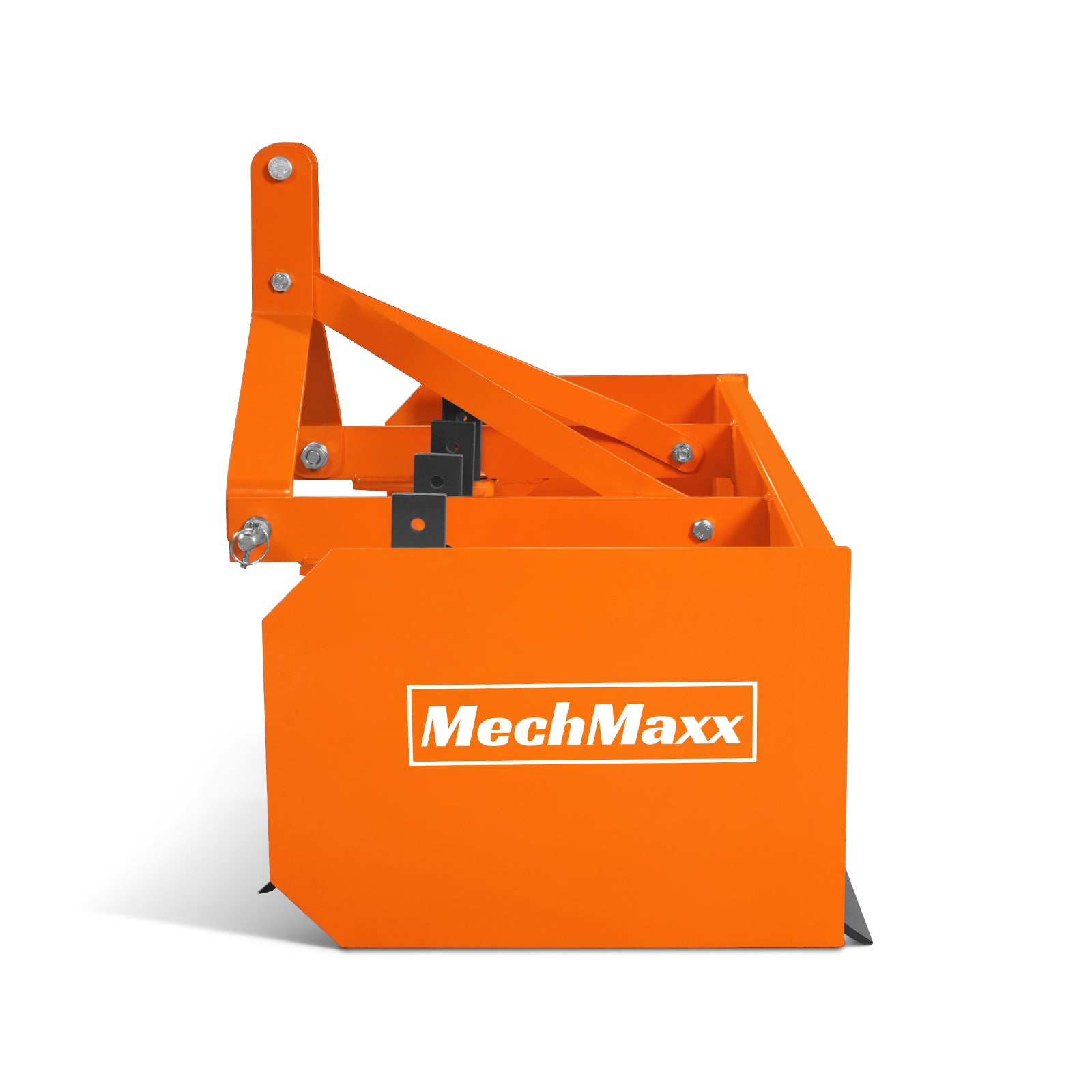 60" Box Blade Scraper with 5 Shanks 3 Point Hitch Tractor Attachment, BB60