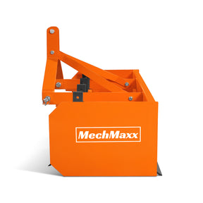 60" Box Blade Scraper with 5 Shanks 3 Point Hitch Tractor Attachment, BB60