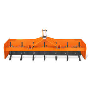 84" Box Blade Scraper with 7 Shanks 3 Point Hitch Tractor Attachment, BB84