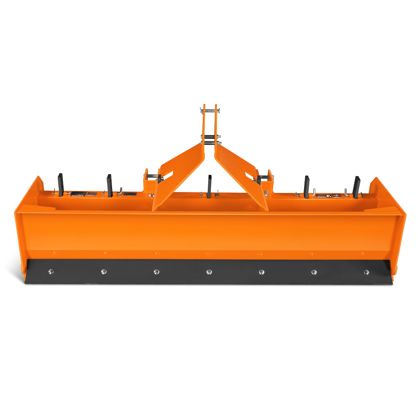 84" Box Blade Scraper with 7 Shanks 3 Point Hitch Tractor Attachment, BB84