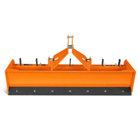 84" Box Blade Scraper with 7 Shanks 3 Point Hitch Tractor Attachment, BB84