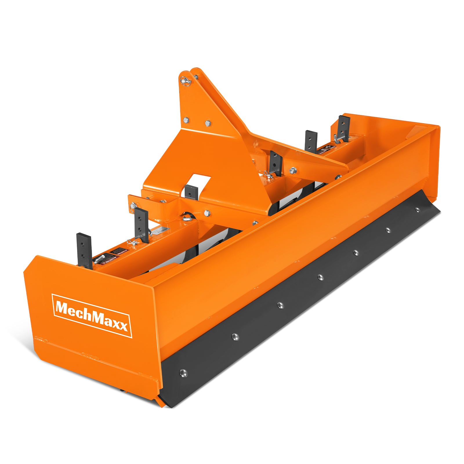 84" Box Blade Scraper with 7 Shanks 3 Point Hitch Tractor Attachment, BB84