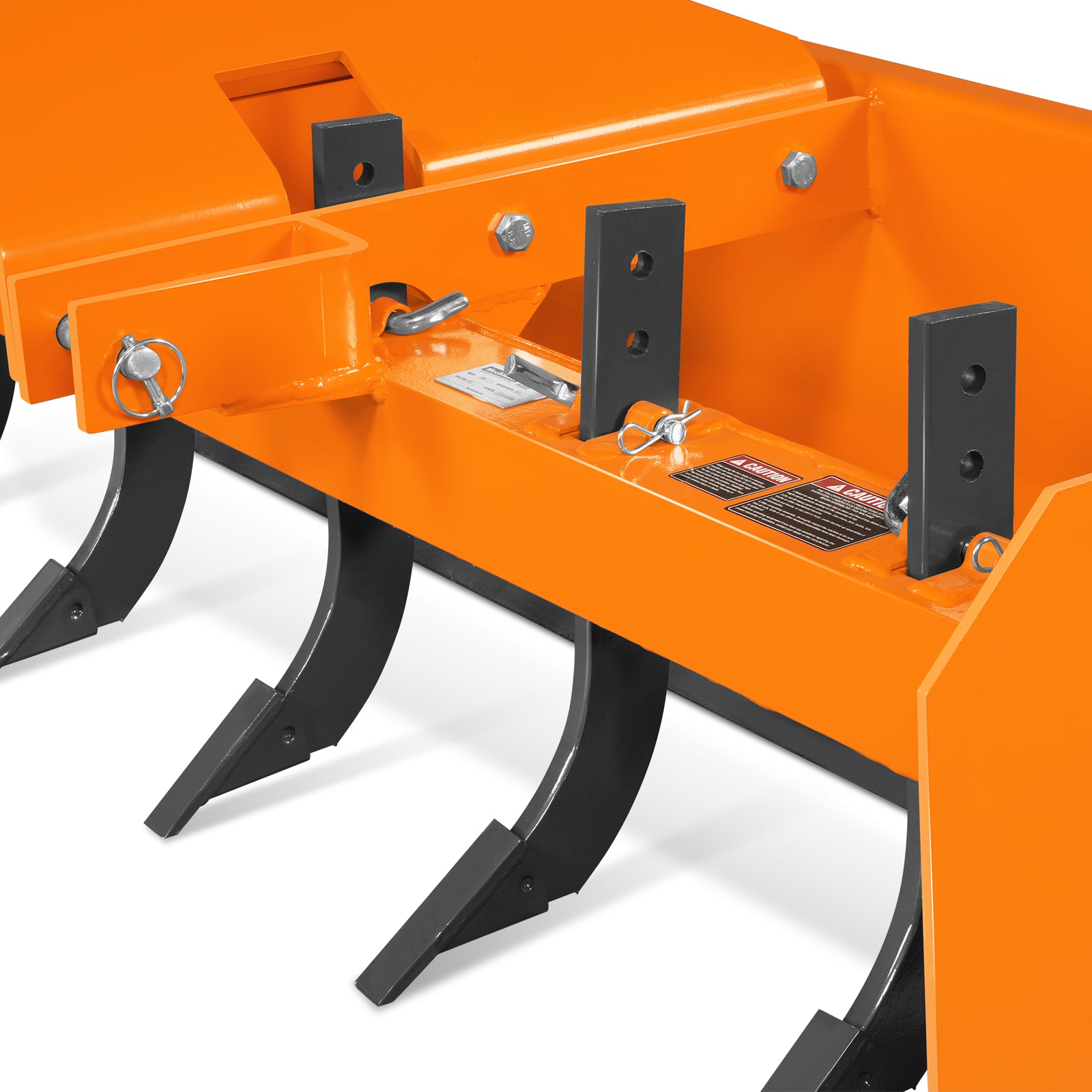84" Box Blade Scraper with 7 Shanks 3 Point Hitch Tractor Attachment, BB84