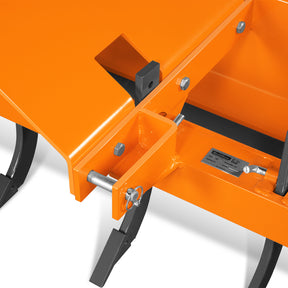 84" Box Blade Scraper with 7 Shanks 3 Point Hitch Tractor Attachment, BB84