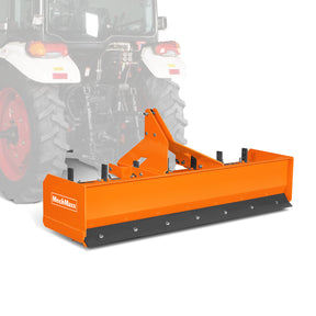 84" Box Blade Scraper with 7 Shanks 3 Point Hitch Tractor Attachment, BB84