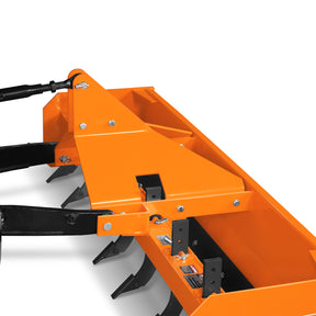 84" Box Blade Scraper with 7 Shanks 3 Point Hitch Tractor Attachment, BB84