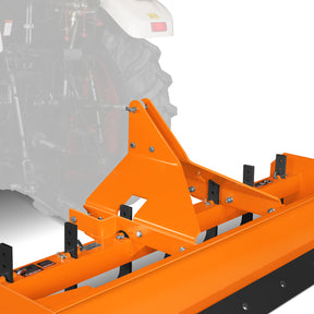 84" Box Blade Scraper with 7 Shanks 3 Point Hitch Tractor Attachment, BB84