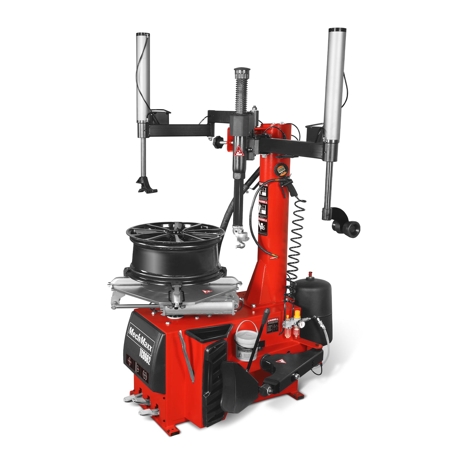 24" Rim Double Assist Arms Tire Changer Wheel Balancer Combo, TC9662, WB855