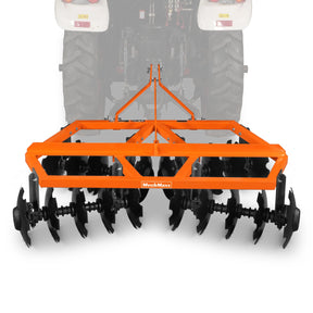 72" Tractor Notched Disc Harrow Disc Plow 3 Point Hitch, DH72