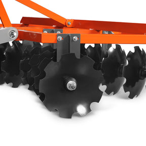 72" Tractor Notched Disc Harrow Disc Plow 3 Point Hitch, DH72