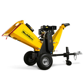 6 inch E-start DUCAR 420cc 15hp Gasoline Engine Powered Drum Wood Chipper, P4206