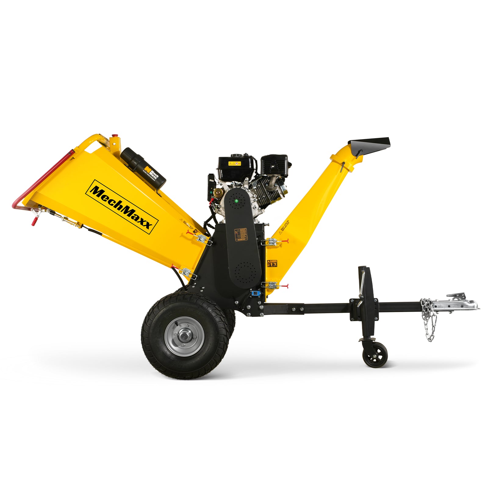 Heavy-Duty 6-Inch 15HP 420CC Towable Gas Drum Wood Chipper Shredder With Electric Start (SAK50896)
