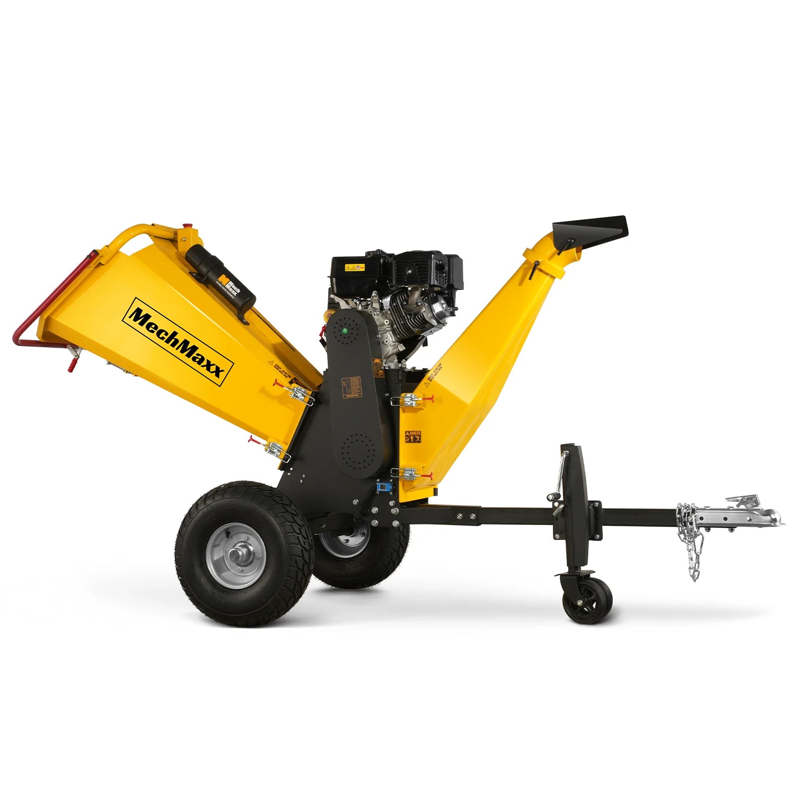 6 inch E-start DUCAR 420cc 15hp Gasoline Engine Powered Drum Wood Chipper, P4206