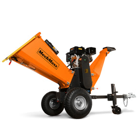 6 inch E-start DUCAR 420cc 15hp Gasoline Engine Powered Drum Wood Chipper , P4206