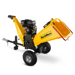 6 inch E-start DUCAR 420cc 15hp Gasoline Engine Powered Drum Wood Chipper, P4206