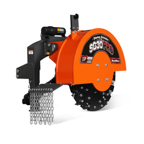 3-Point PTO Stump Grinder with 44 Carbide Teeth (PTO Shaft Included with Slip Clutch), for 40-100HP Tractor, SG30PRO
