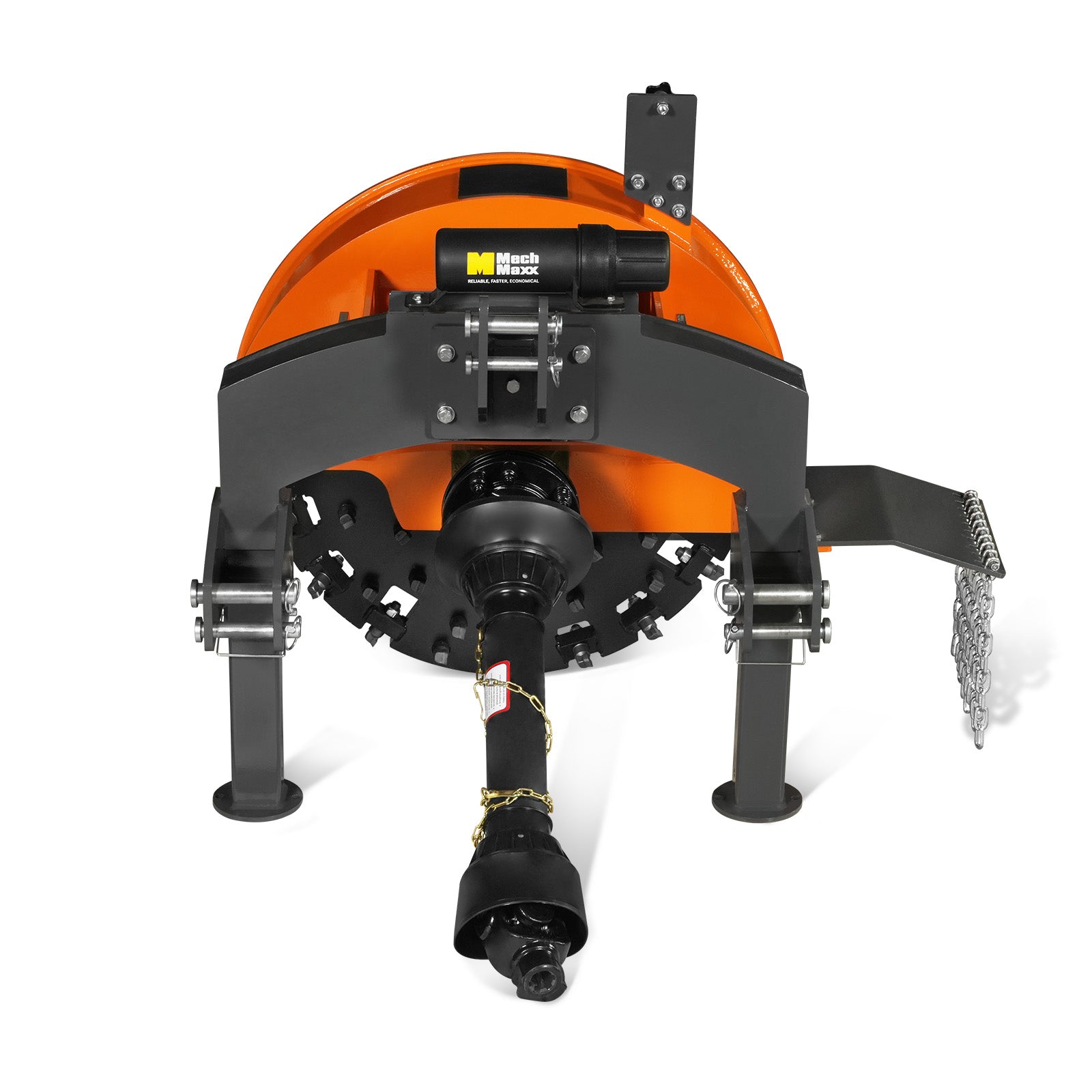 3-Point PTO Stump Grinder with 44 Carbide Teeth (PTO Shaft Included with Slip Clutch), for 40-100HP Tractor, SG30PRO