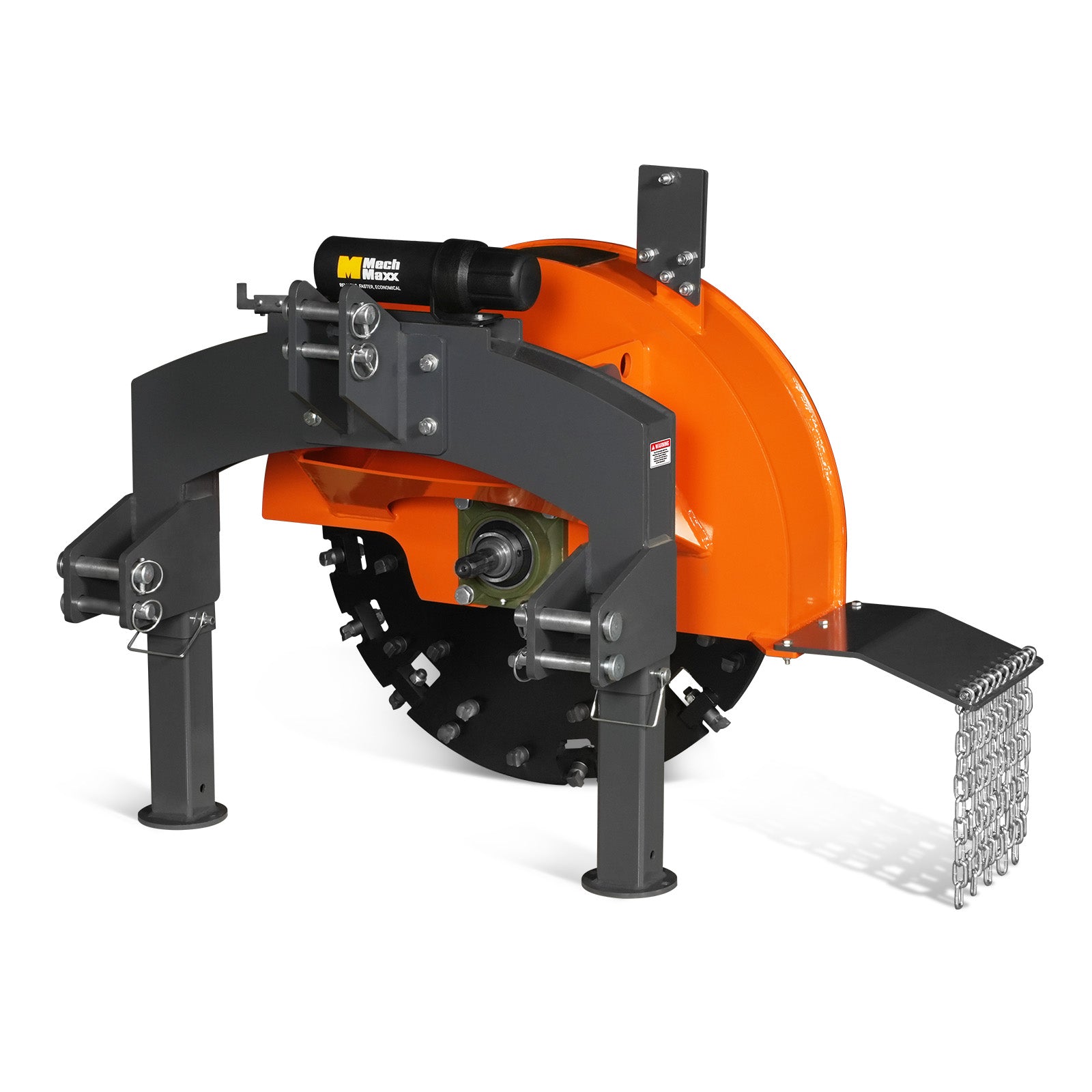 3-Point PTO Stump Grinder with 44 Carbide Teeth (PTO Shaft Included with Slip Clutch), for 40-100HP Tractor, SG30PRO