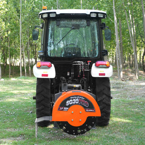 3-Point PTO Stump Grinder with 44 Carbide Teeth (PTO Shaft Included with Slip Clutch), for 40-100HP Tractor, SG30PRO