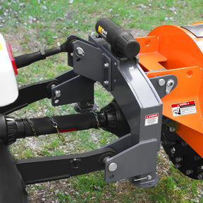 3-Point PTO Stump Grinder with 44 Carbide Teeth (PTO Shaft Included with Slip Clutch), for 40-100HP Tractor, SG30PRO