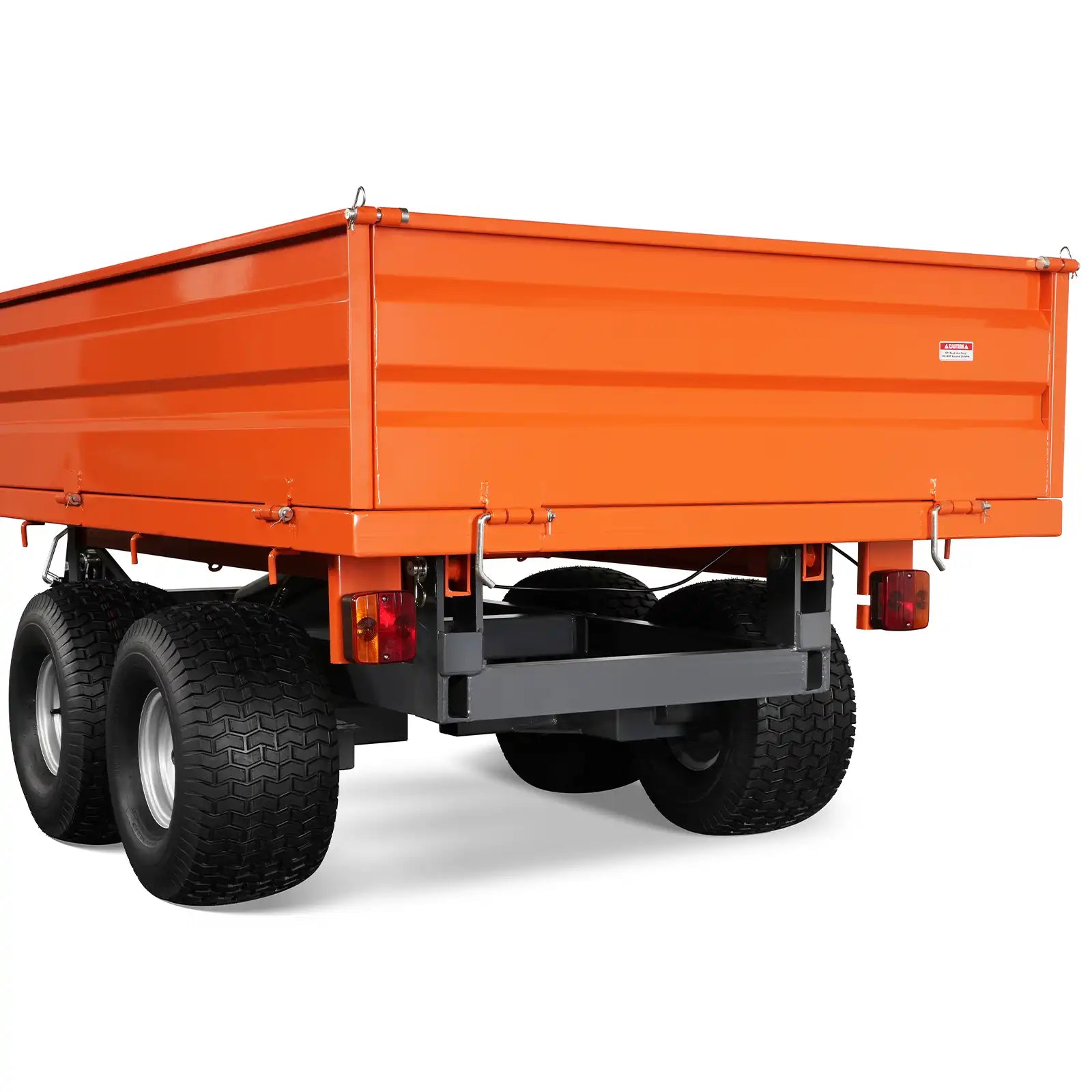 MechMaxx 2-Ton Capacity Heavy-Duty Dump Trailer, DT4X8