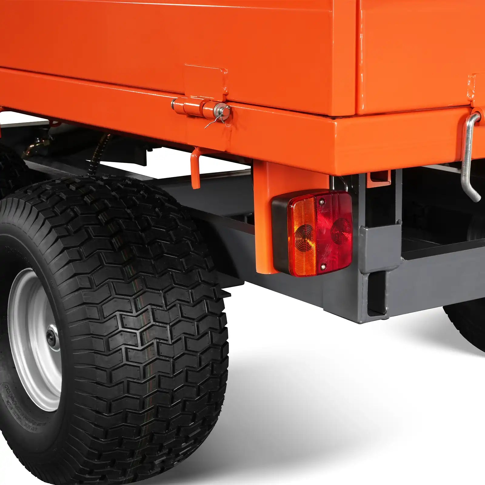 MechMaxx 2-Ton Capacity Heavy-Duty Dump Trailer, DT4X8