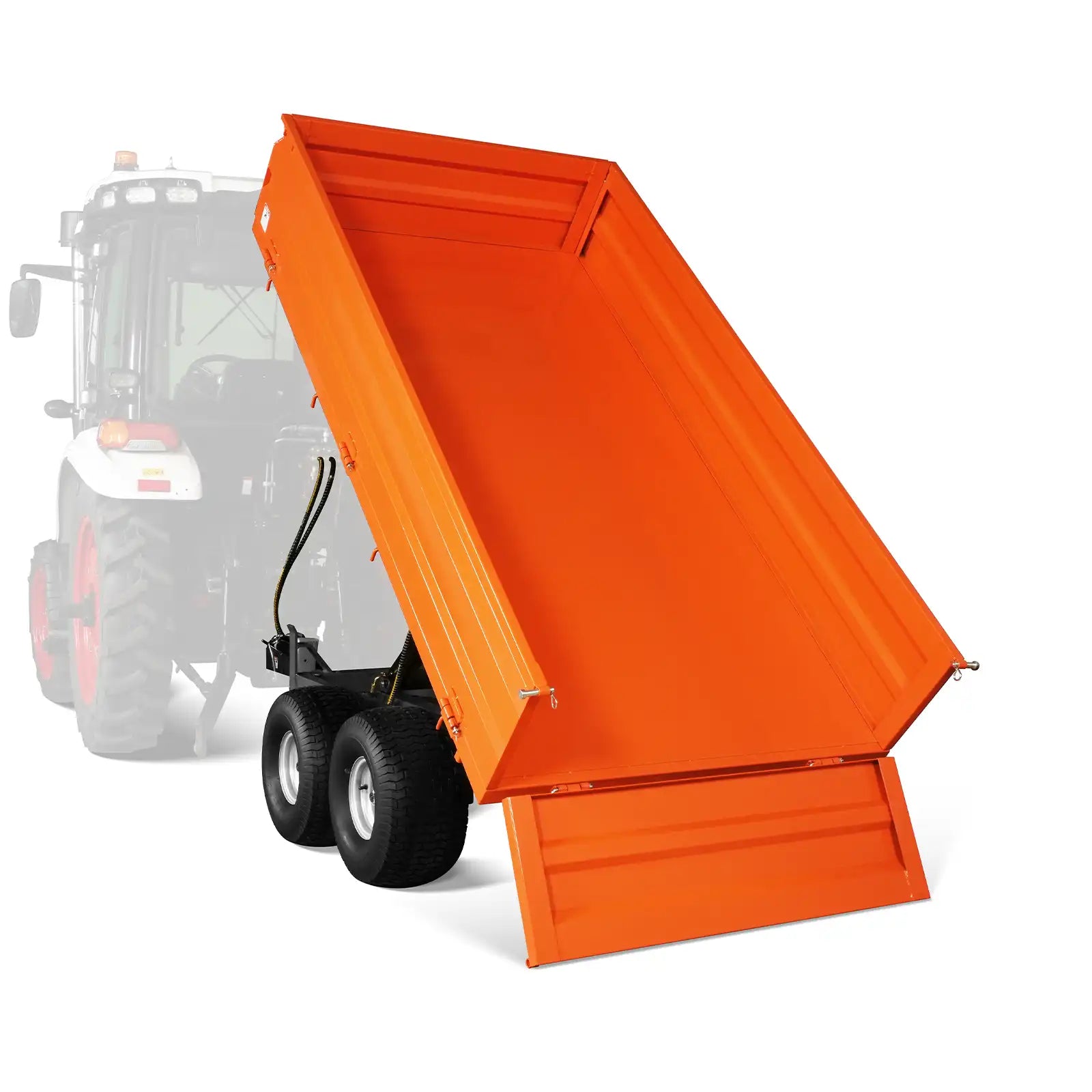 MechMaxx 2-Ton Capacity Heavy-Duty Dump Trailer, DT4X8
