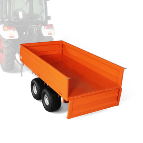 MechMaxx 2-Ton Capacity Heavy-Duty Dump Trailer, DT4X8
