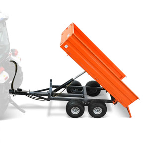 MechMaxx 2-Ton Capacity Heavy-Duty Dump Trailer, DT4X8