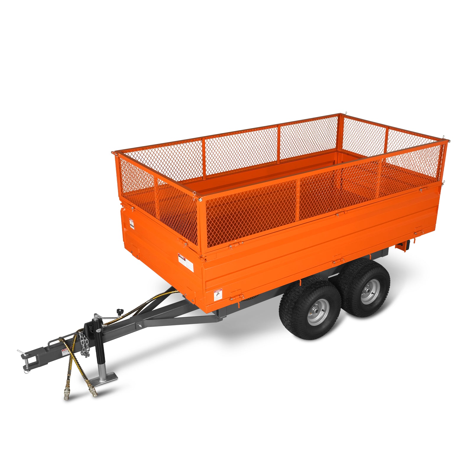 MechMaxx 2-Ton Capacity Heavy-Duty Dump Trailer,  DT4X8W