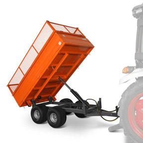 MechMaxx 2-Ton Capacity Heavy-Duty Dump Trailer,  DT4X8W