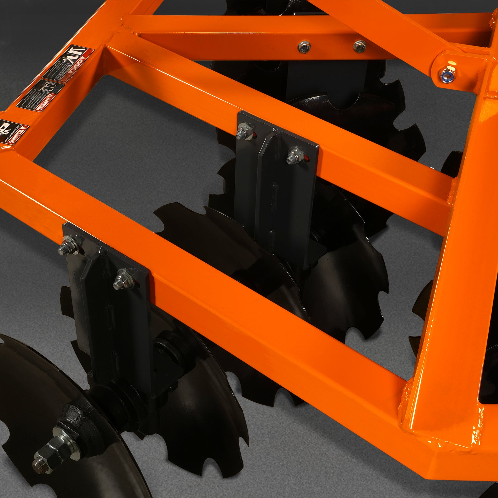 Notched Disk 60in Tractor Notched Disc Harrow Disc Plow 3 Point Hitch , DH60