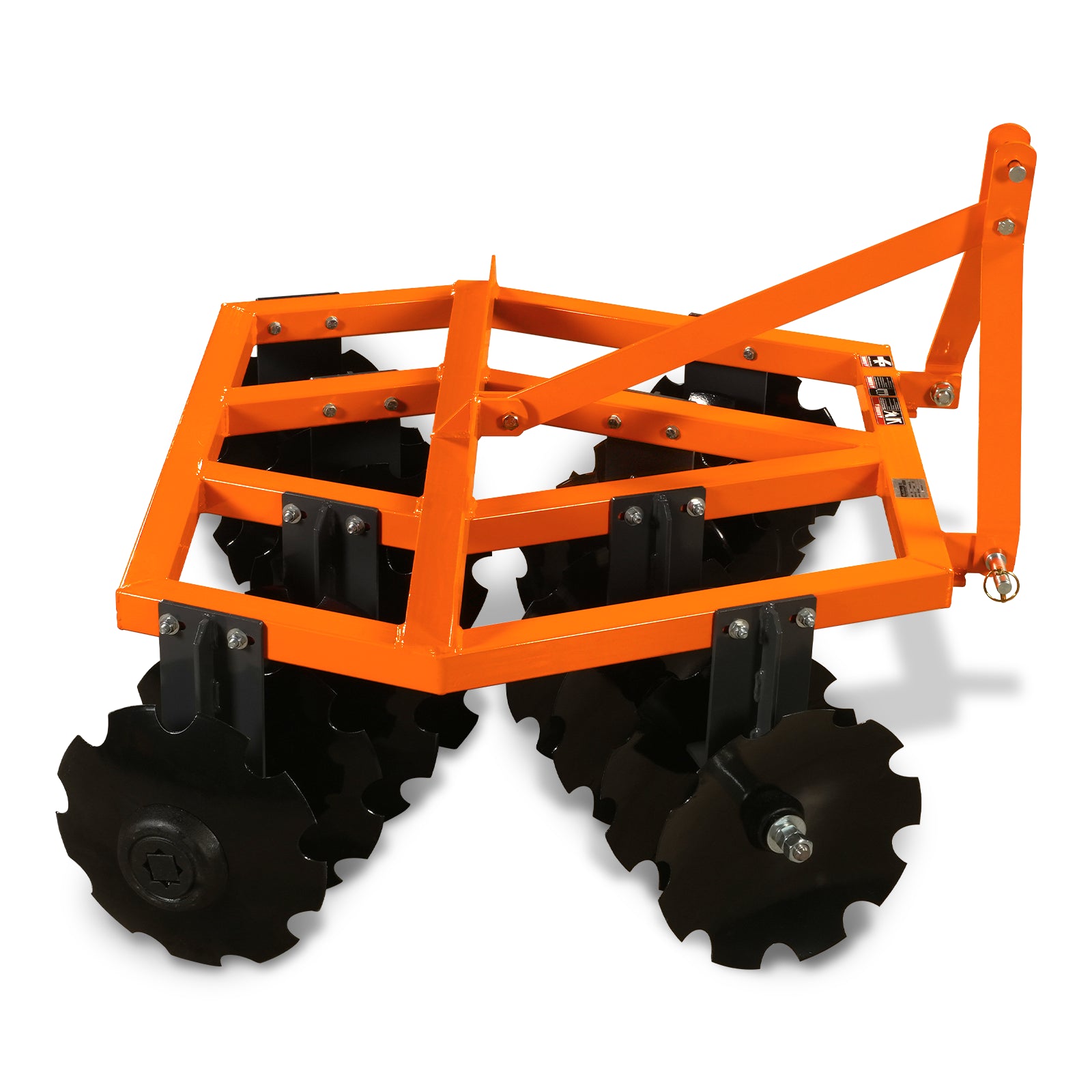 Notched Disk 60in Tractor Notched Disc Harrow Disc Plow 3 Point Hitch , DH60