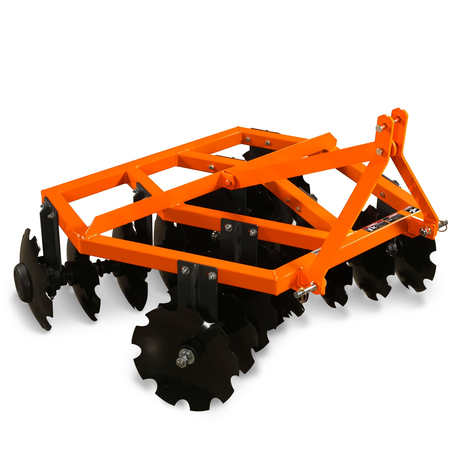 60" Tractor Notched Disc Harrow Disc Plow 3 Point Hitch
