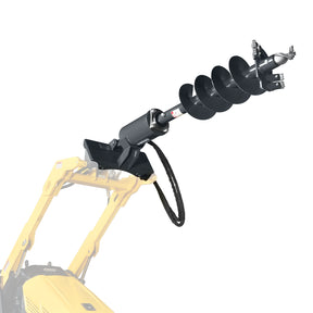 Mini Skid Steer Drive Auger with 6" , 9" , 12" Dia. Auger Bits