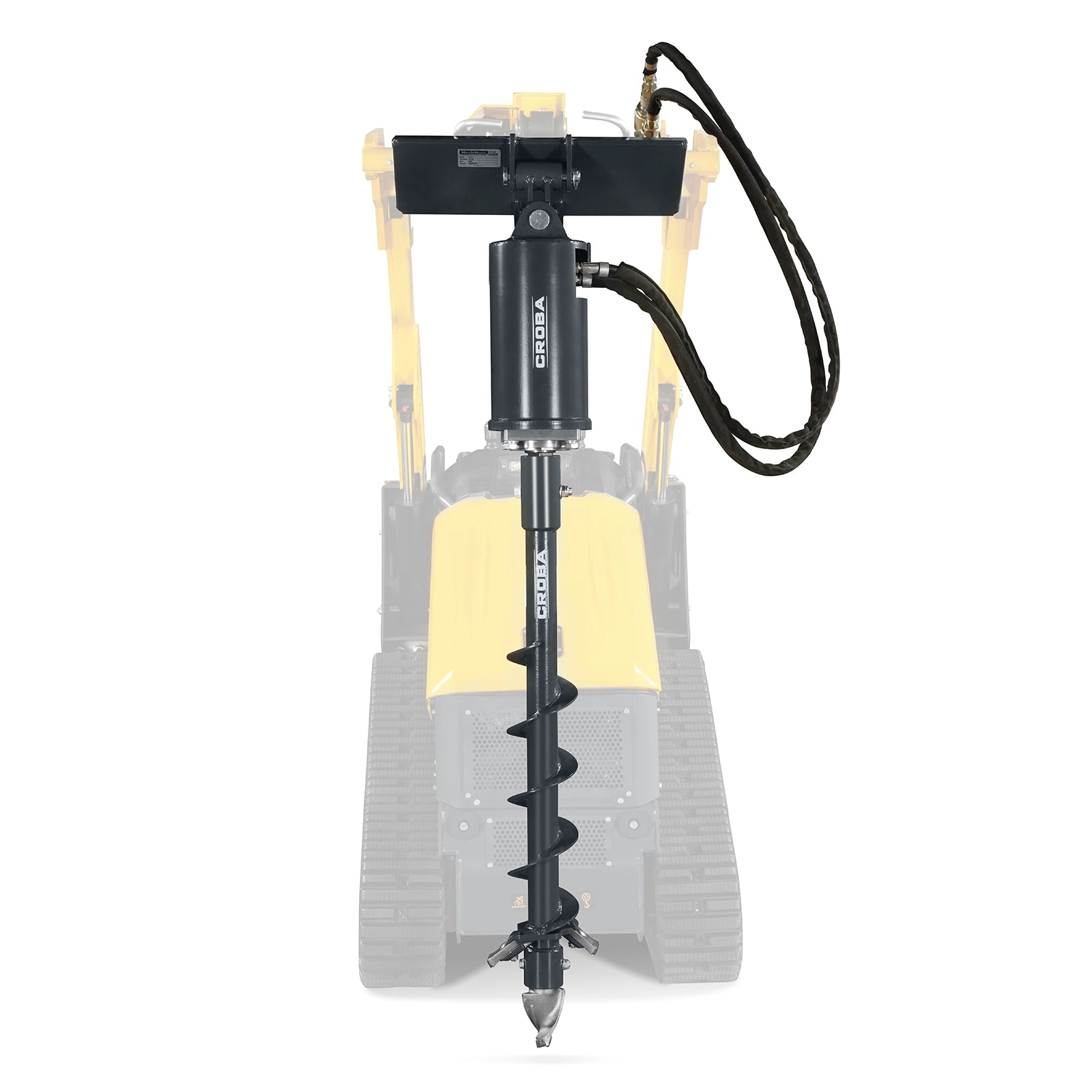 Mini Skid Steer Drive Auger with 6" , 9" , 12" Dia. Auger Bits