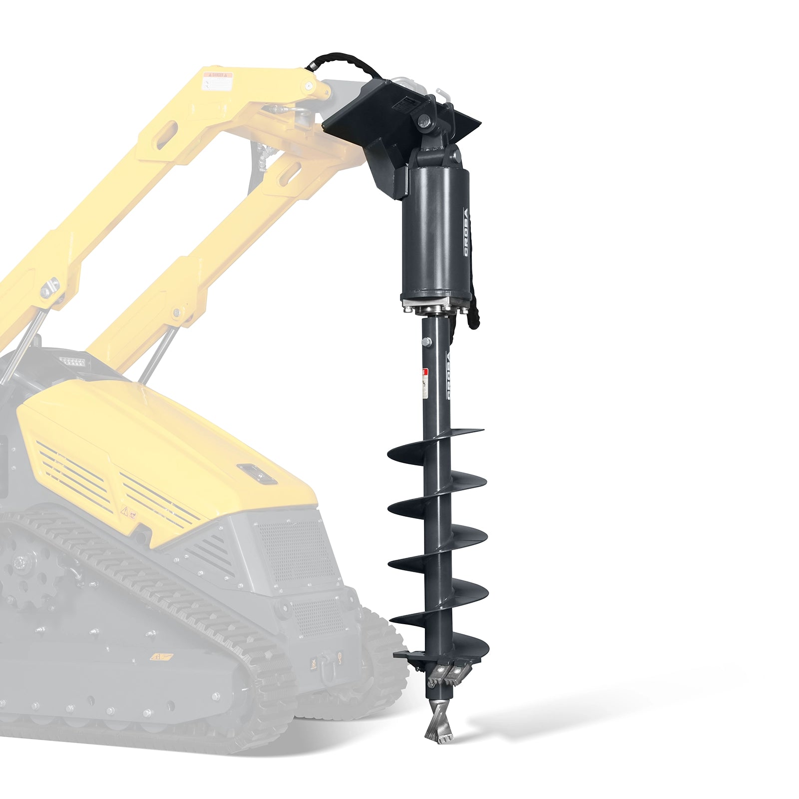 Mini Skid Steer Drive Auger with 6" , 9" , 12" Dia. Auger Bits