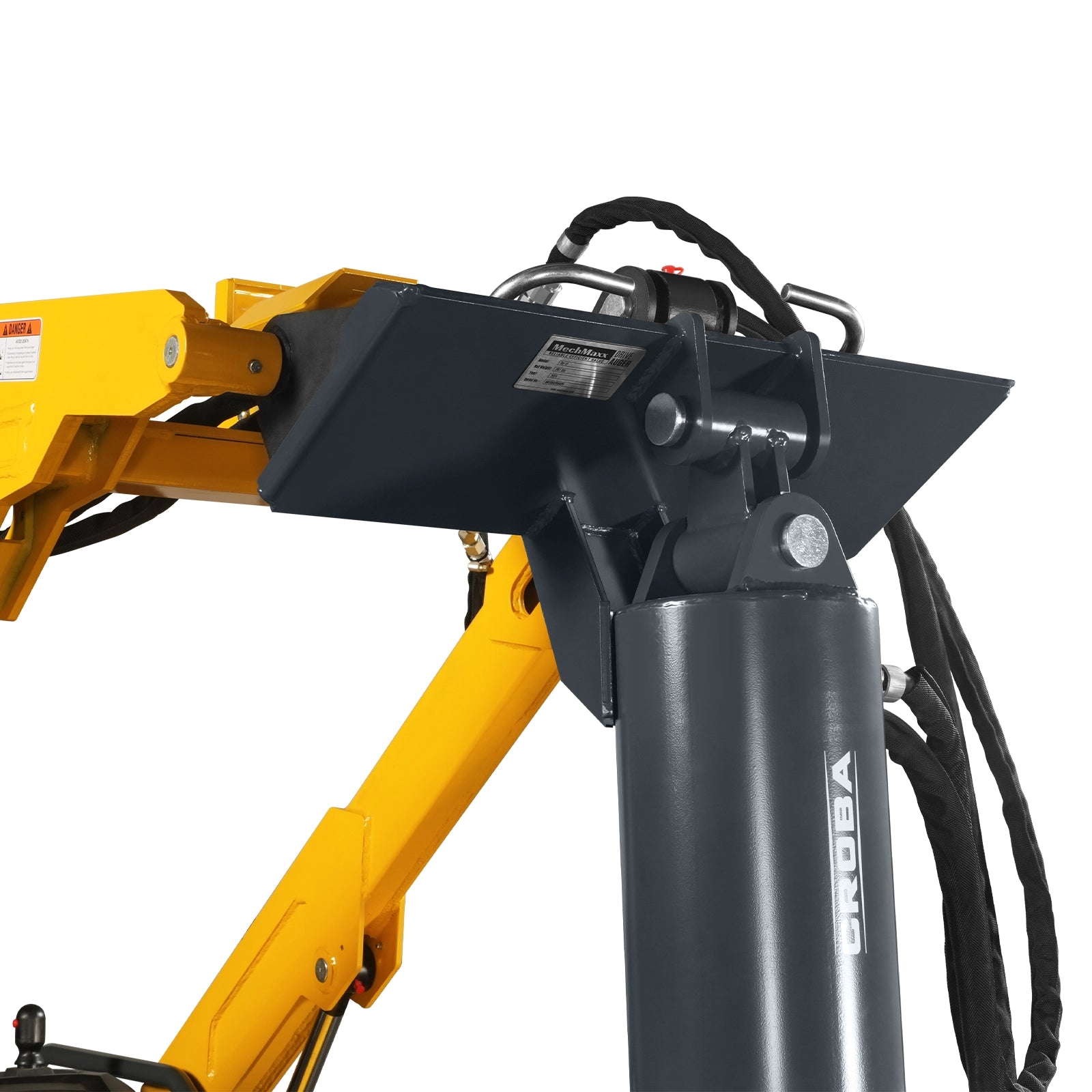 Mini Skid Steer Drive Auger with 6" , 9" , 12" Dia. Auger Bits