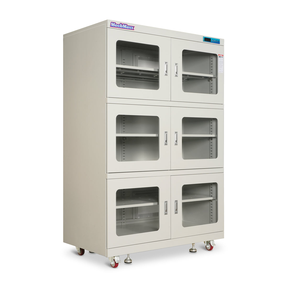 20-60% RH Electronic Dry Cabinet 1430L ESD Desiccator Cabinet Low Humidity Storage, White, EDC1430AW-6