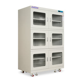 20-60% RH Electronic Dry Cabinet 1430L ESD Desiccator Cabinet Low Humidity Storage, White, EDC1430AW-6
