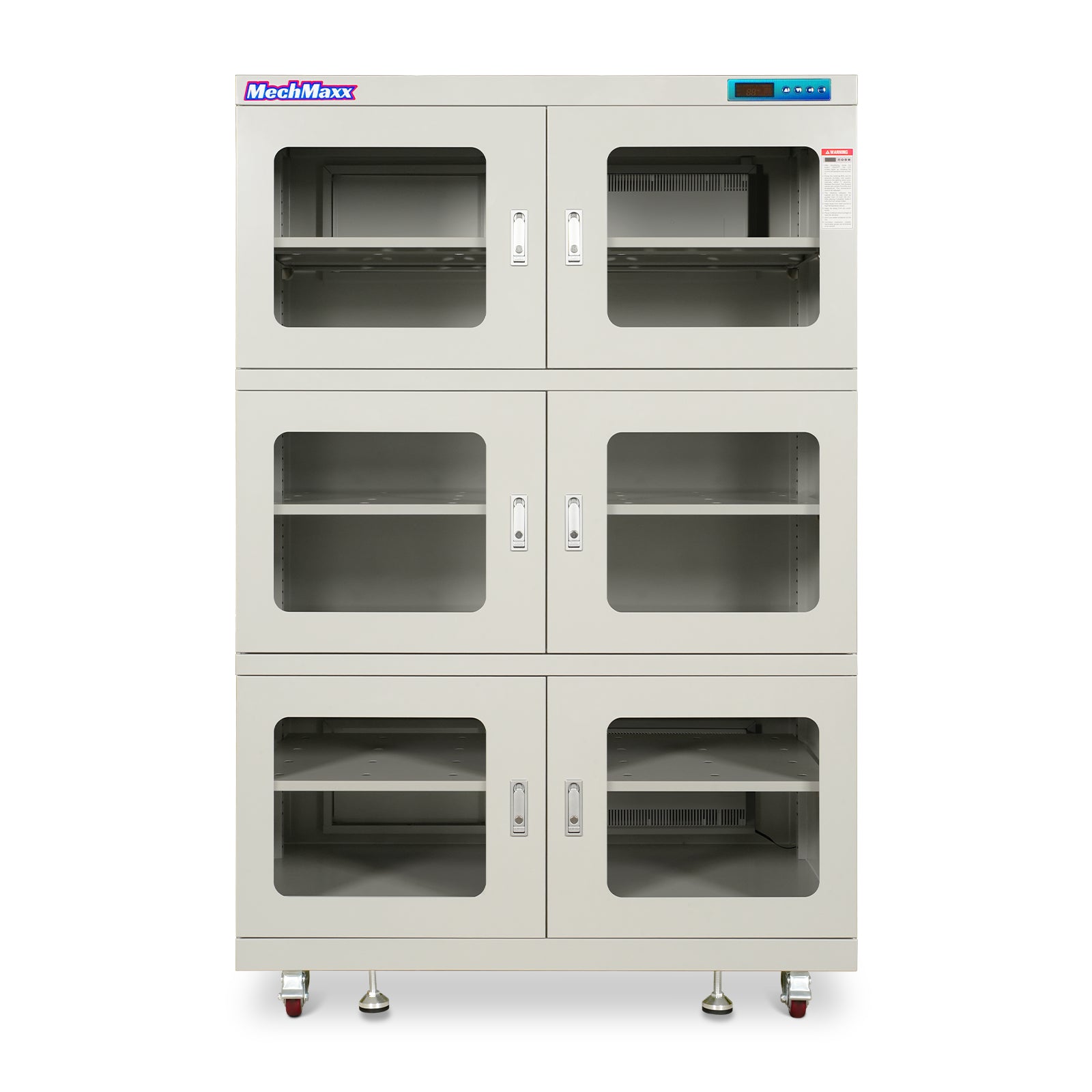20-60% RH Electronic Dry Cabinet 1430L ESD Desiccator Cabinet Low Humidity Storage, White, EDC1430AW-6