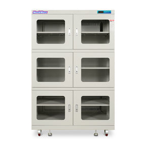 20-60% RH Electronic Dry Cabinet 1430L ESD Desiccator Cabinet Low Humidity Storage, White, EDC1430AW-6