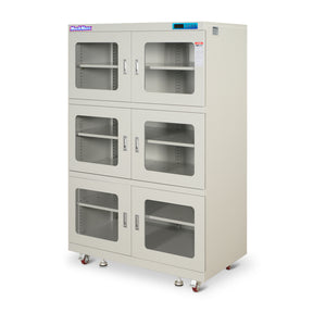 20-60% RH Electronic Dry Cabinet 1430L ESD Desiccator Cabinet Low Humidity Storage, White, EDC1430AW-6