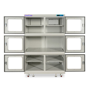 20-60% RH Electronic Dry Cabinet 1430L ESD Desiccator Cabinet Low Humidity Storage, White, EDC1430AW-6
