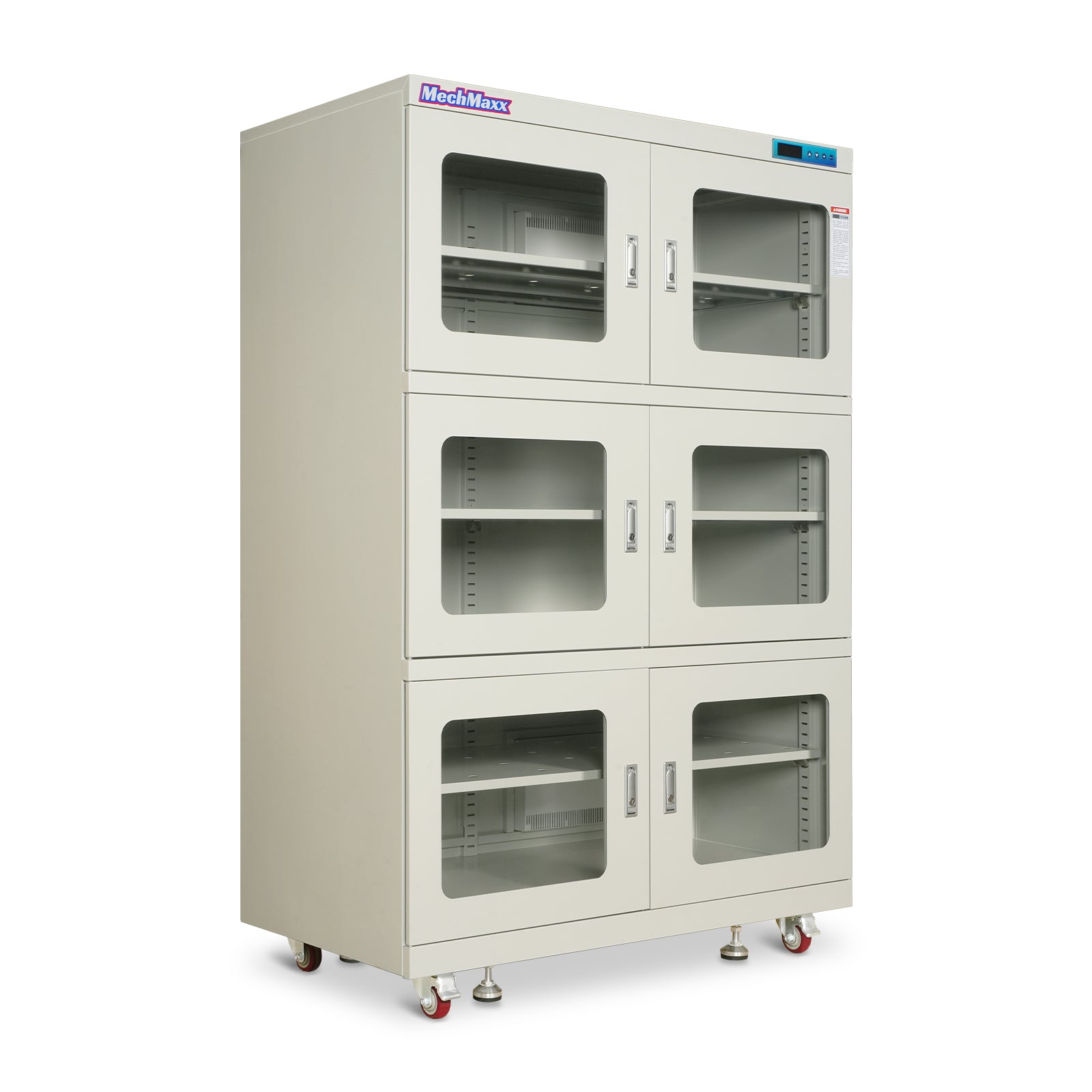 20-60% RH Electronic Dry Cabinet 1430L ESD Desiccator Cabinet Low Humidity Storage, White, EDC1430AW-6