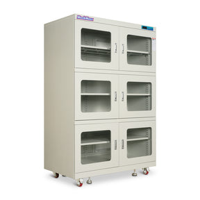20-60% RH Electronic Dry Cabinet 1430L ESD Desiccator Cabinet Low Humidity Storage, White, EDC1430AW-6
