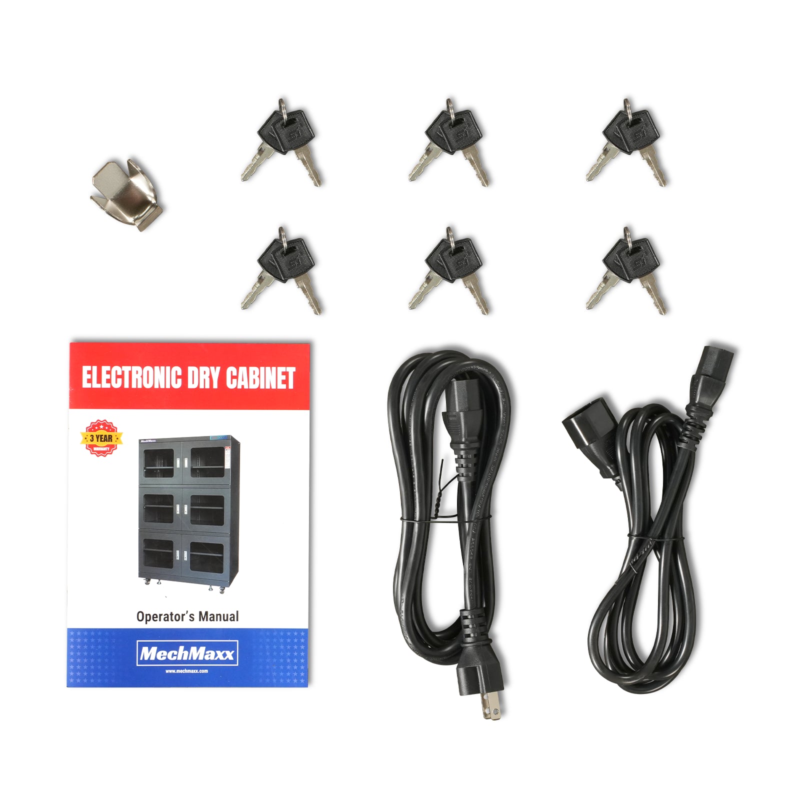 20-60% RH Electronic Dry Cabinet 1430L ESD Desiccator Cabinet Low Humidity Storage, White, EDC1430AW-6