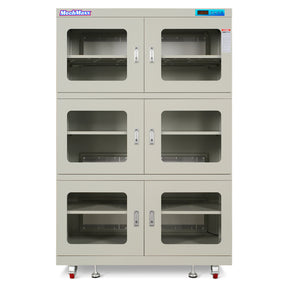 1-10% RH Electronic Dry Cabinet 1430L ESD Desiccator Cabinet Ultra-Low Humidity Storage, White, EDC1430CW-6