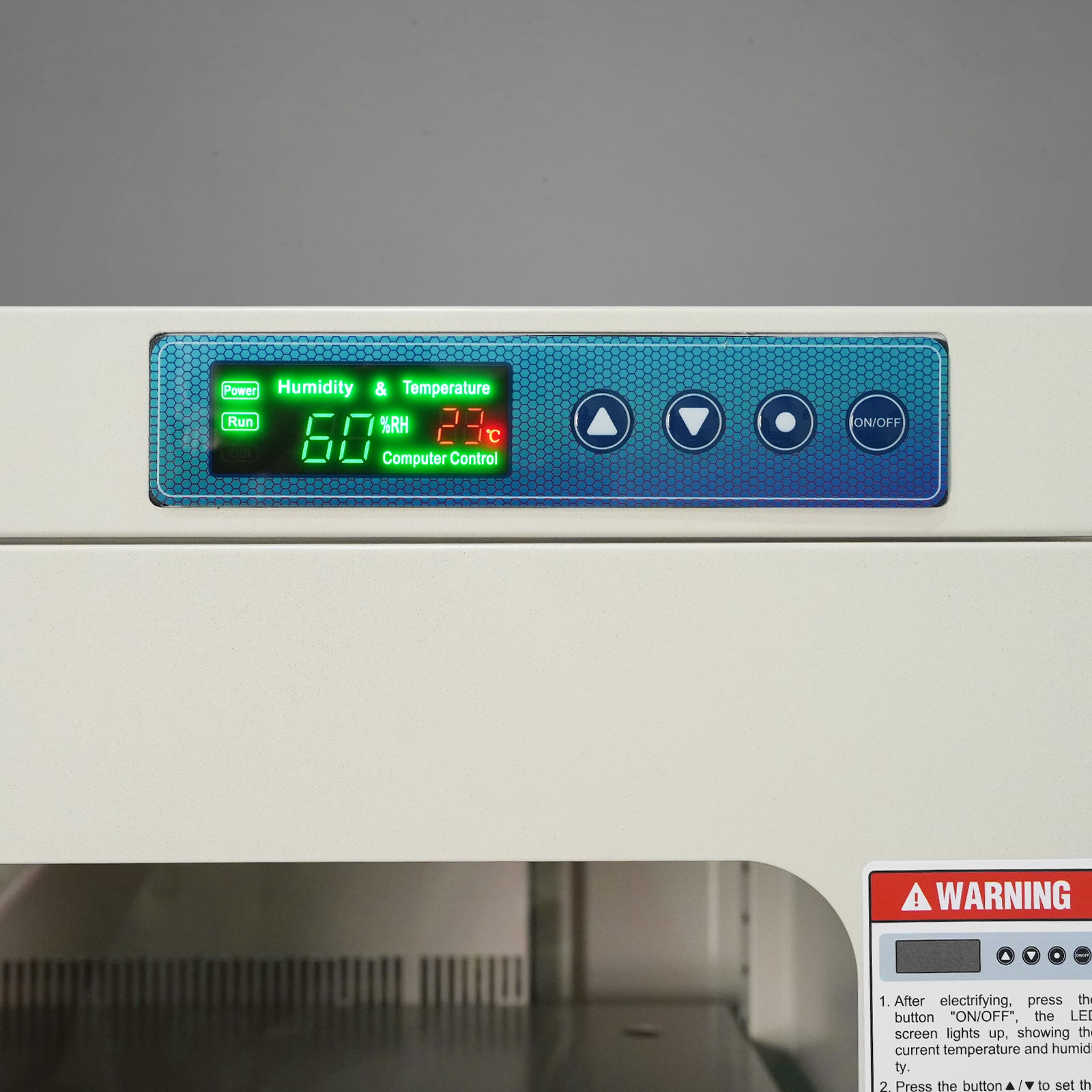 1-10% RH Electronic Dry Cabinet 1430L ESD Desiccator Cabinet Ultra-Low Humidity Storage, White, EDC1430CW-6